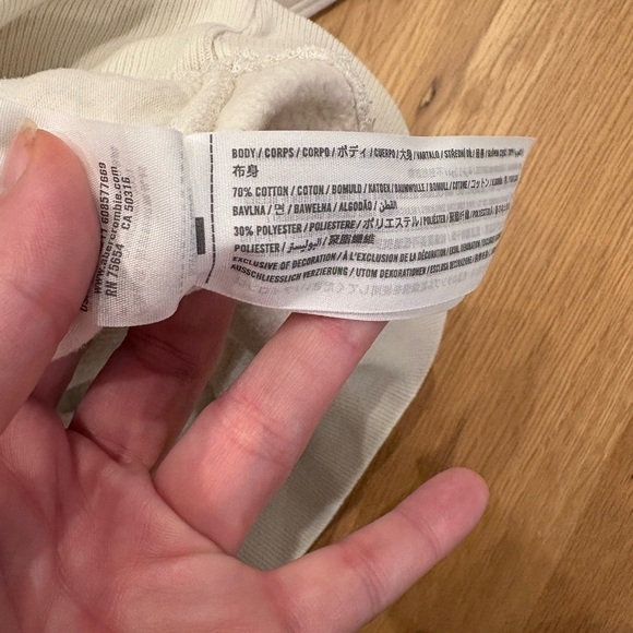 A&F Soft Essentials Snap Mockneck Sweatshirt - Picture 3 of 4